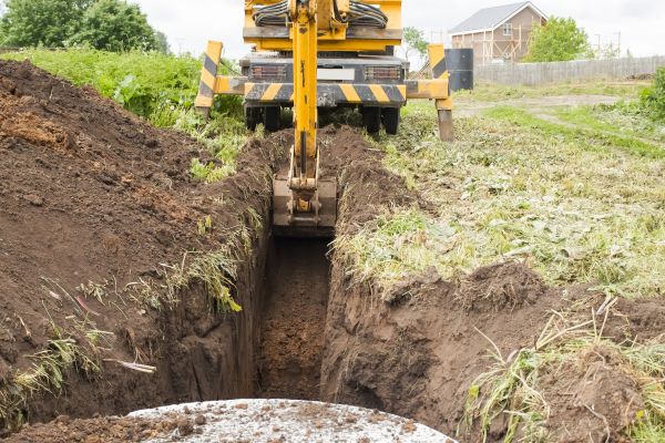 Drainage Trench Installation